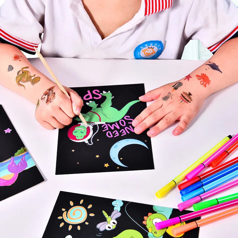 Rainbow Spark Scratch Set