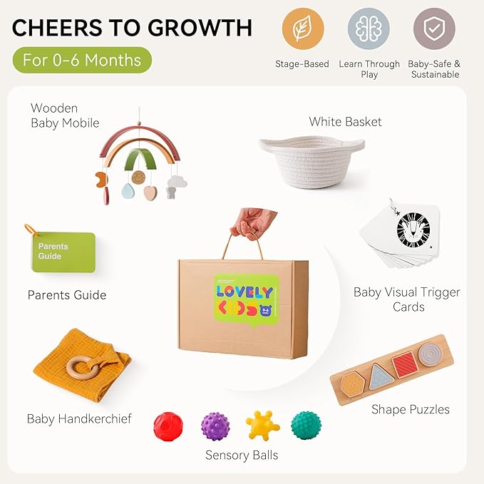 0-6 Months Little Wanderer Toy Set