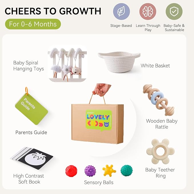 0-6 Months Mini Voyager Toy Set