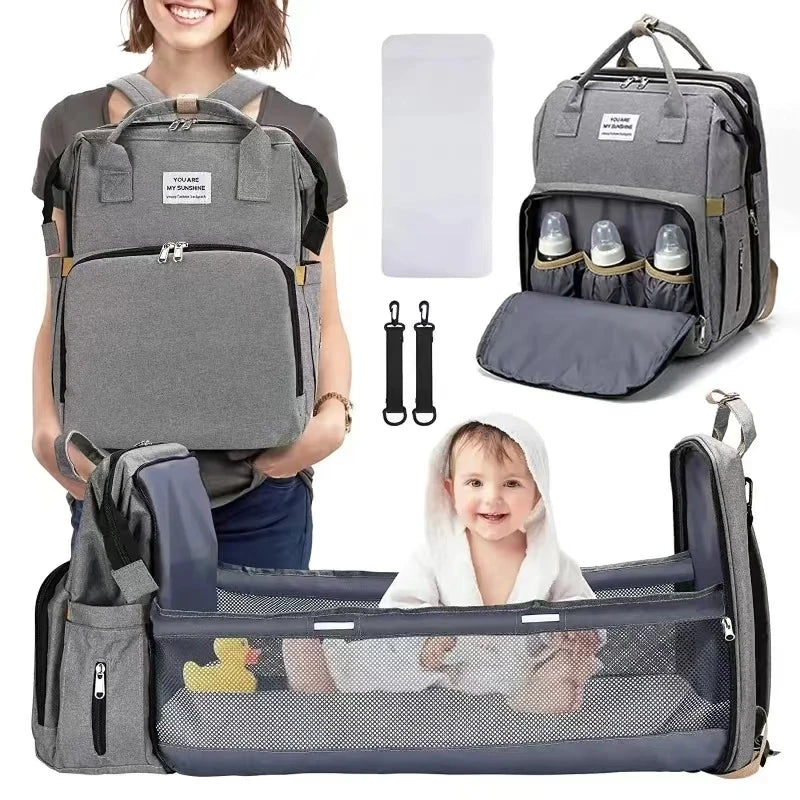 Mommy-Go Portable Crib Backpack